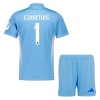 Maillot de Gardien Real Madrid Courtois 1 Domicile 2024-25 Pour Enfant